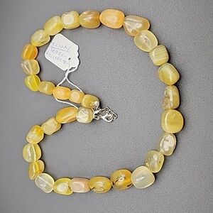 20" Agate Crystal Natural Beaded Gemstone Necklace 1405 Cts Earth Mined Boho